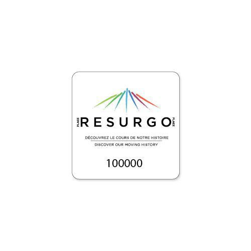 Visitor Admission Stickers